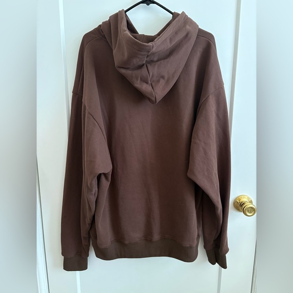Milkstain Brown Hoodie - Picture 2 of 4